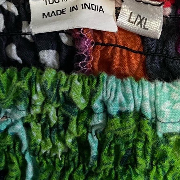 Colorful Patchwork Harem Pants - Picture 5 of 5